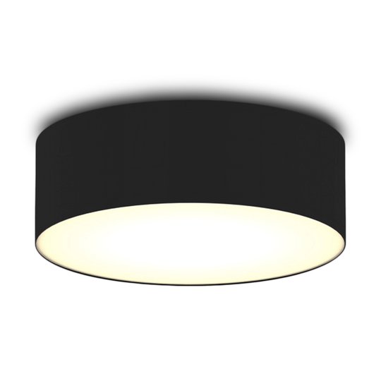 Svart textil-taklampa Ceiling Dream 30 cm