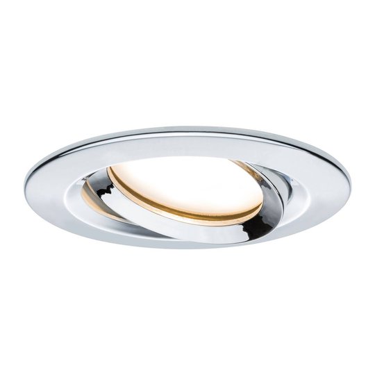 Paulmann Nova Plus LED-spot rund krom