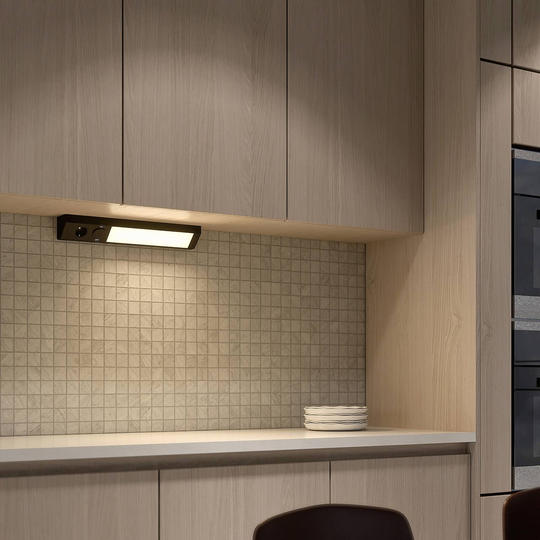Arcchio Mitari LED-bänklampa, svart