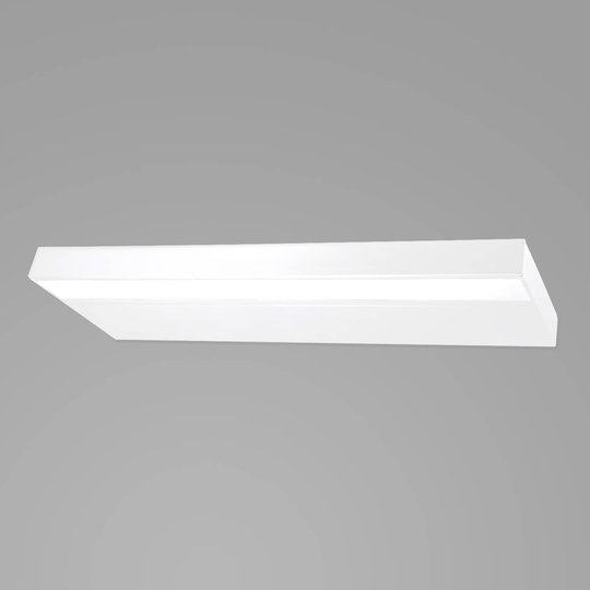 Modern LED-badrumsvägglampa Prim IP20 60 cm, vit
