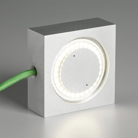 Mångsysslaren Square med LED, grön sladd