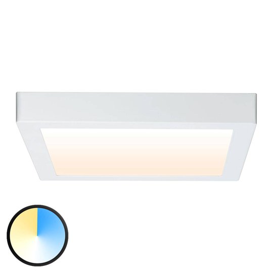 Paulmann Carpo LED-taklampa vit 30 x 30 cm