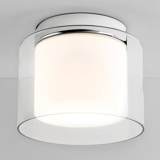 Taklampa Arezzo med dubbelt glas
