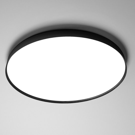 Luceplan Compendium Plate LED-taklampa, svart