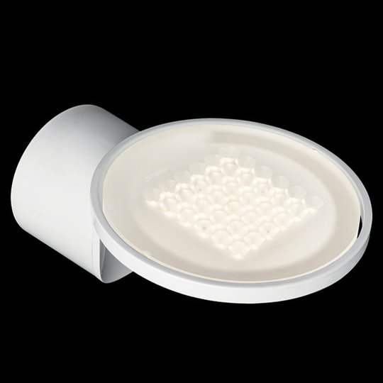 Nimbus Rim R 36 LED-vägglampa med dimmer, vit