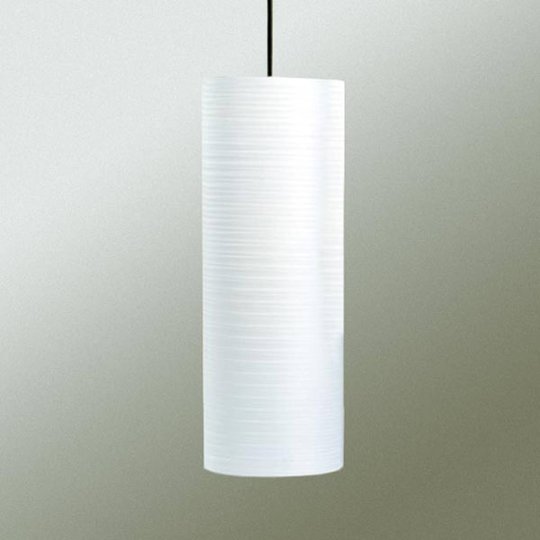 Tube-hänglampa, 30 cm, vit