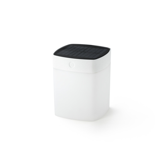 Assisi cylinder solcell vit (Vit)