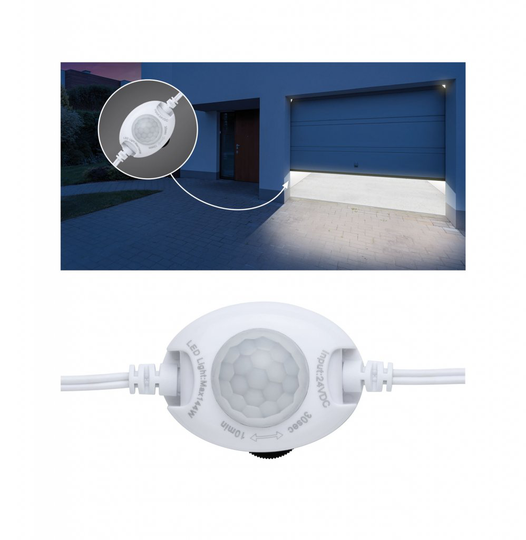 MaxLED Night PIR Sensor max. 144W 24 V (Vit)