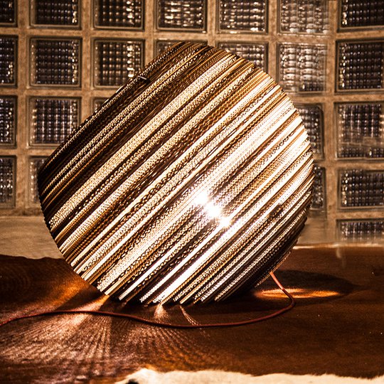 SEGULA Globe bordslampa av kartong, Ø 44 cm
