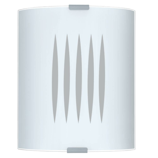 Grafik vägglampa (Vit)