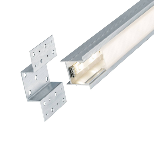 Paulmann Deep inbyggnadsprofil för LED-lister 1 m