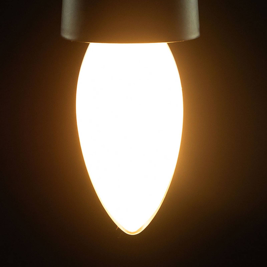 SEGULA LED-kronljuslampa E14 4,5 W 827 matt