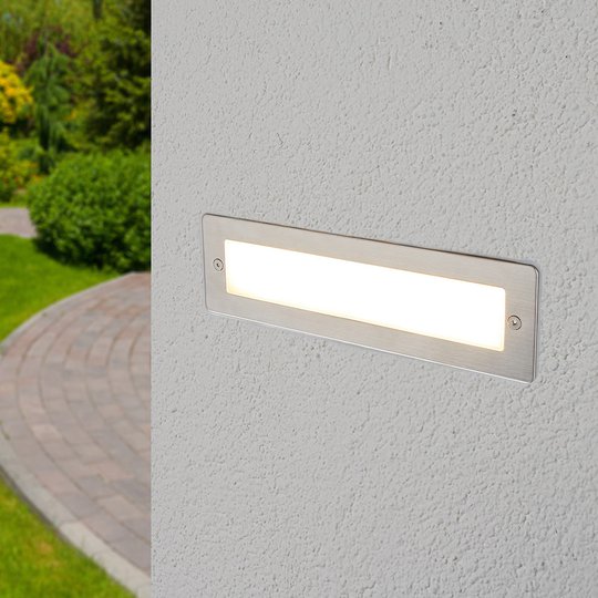 Inbyggd LED-utomhusvägglampa Jonte