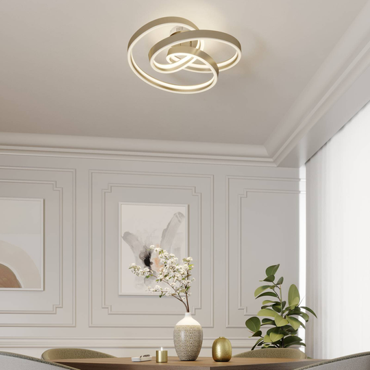 Lucande Gunbritt LED-taklampa, 60 cm