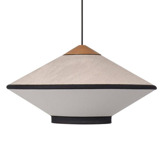 Forestier Cymbal S pendellampa, 50 cm, natur