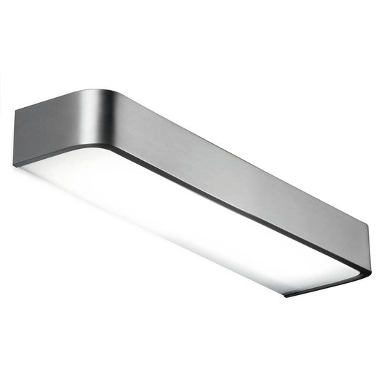 Badrumsvägglampor Arcos med LED, 60 cm nickel