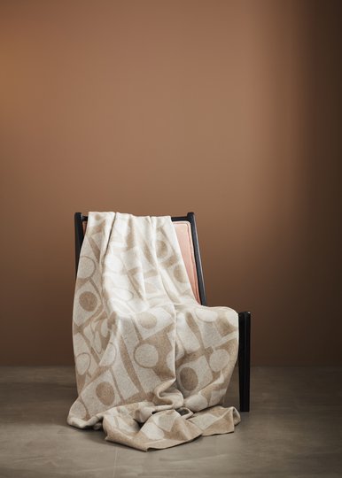 ILMA - Throw Wool/Cashmere Honey/Beige