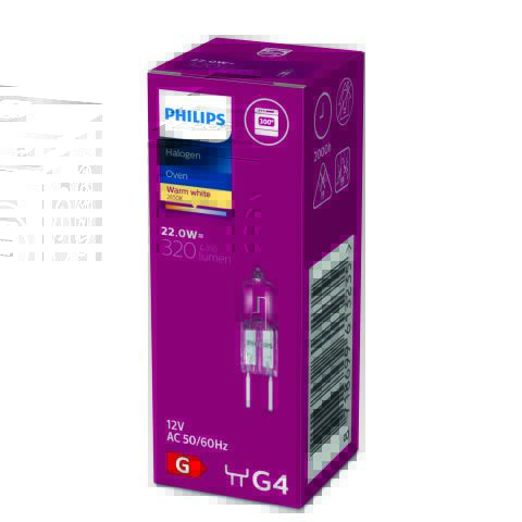 G4 22W Halogen Ugn 12V