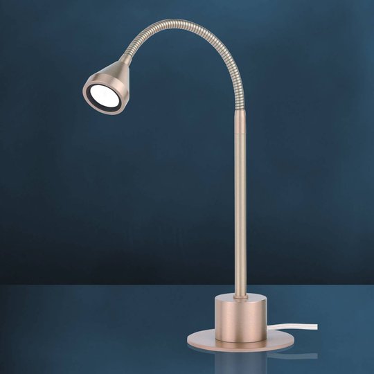 Flexibel LED-bordslampa MINI arm, universalvit