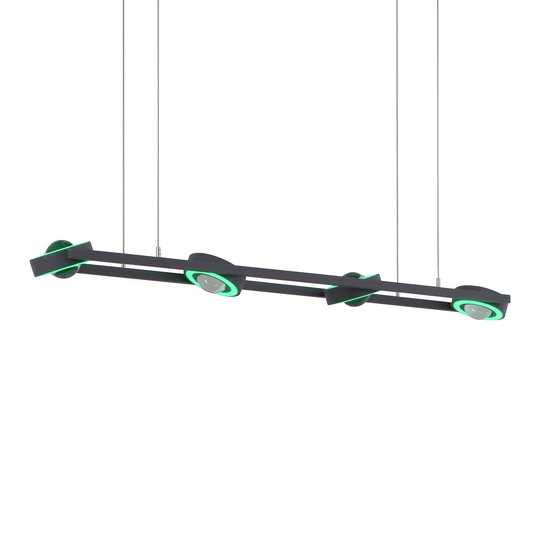 Paul Neuhaus Q-MIA LED-hänglampa, antracit