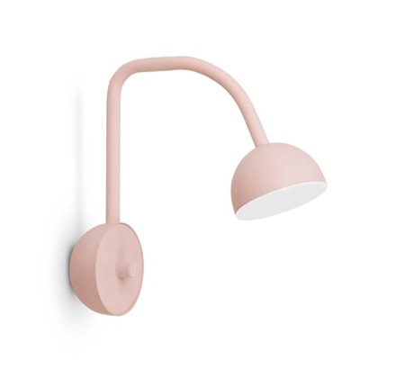 Blush Vägglampa Rosa