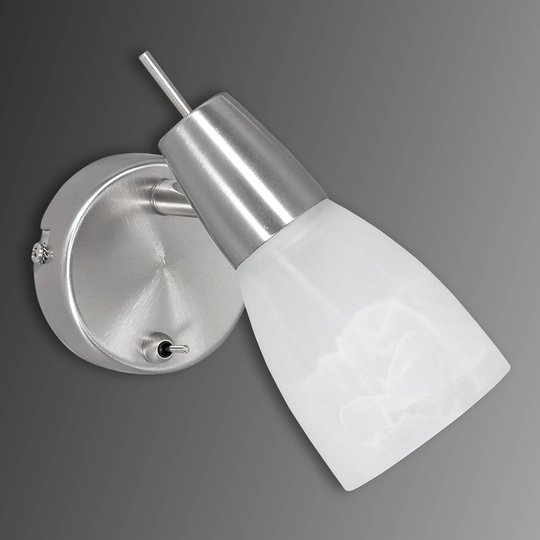 Bedårande LED-vägglampa Julia