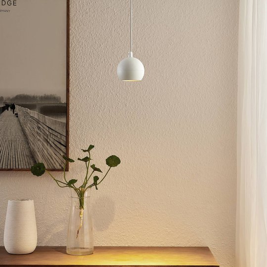 Arcchio Renko hänglampa, 1 lampa, vit