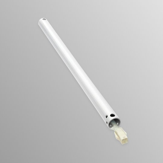 46 cm förlängningsstång, vit