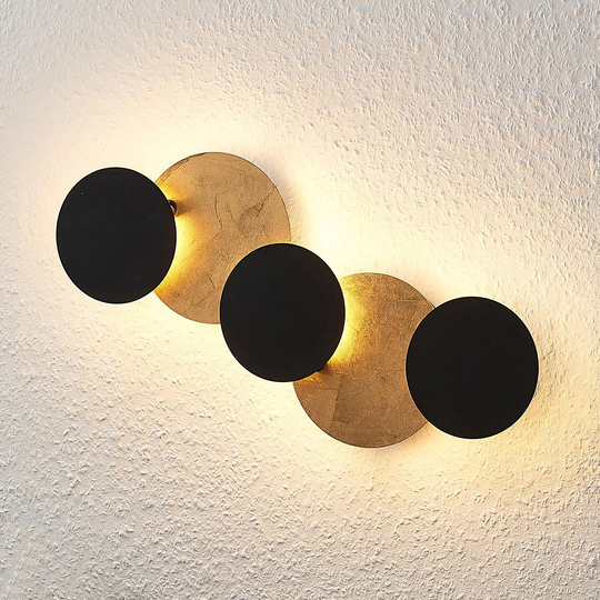 Lindby Grazyna LED-vägglampa, 5 lampor