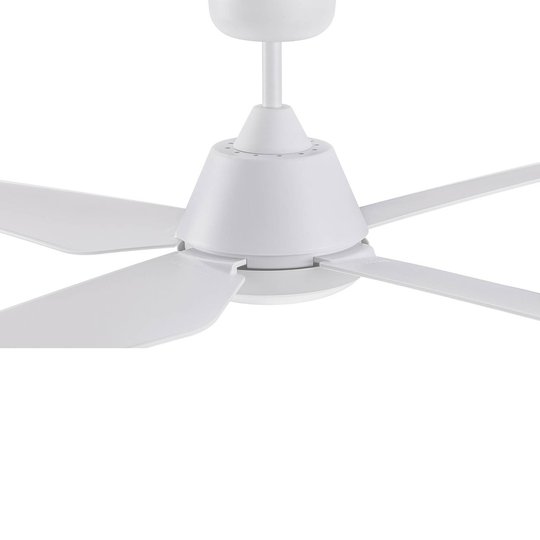 Takfläkt Aria med LED-lampa, vit