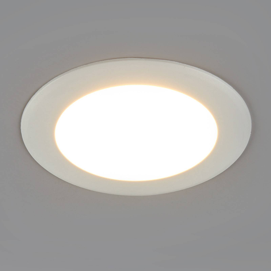 Runda LED-inbyggd lampa Arian, 9,2 cm 6W