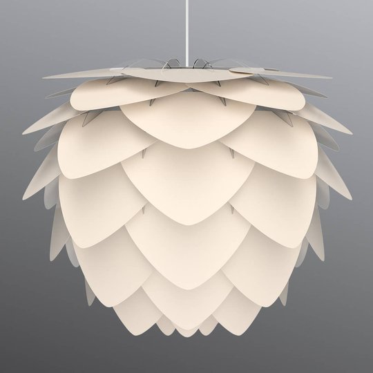 Pärlemorfärgad pendellampa Aluvia medium