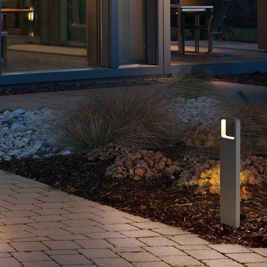 RZB HB 203 LED-gånglampa antracit höjd 65 cm