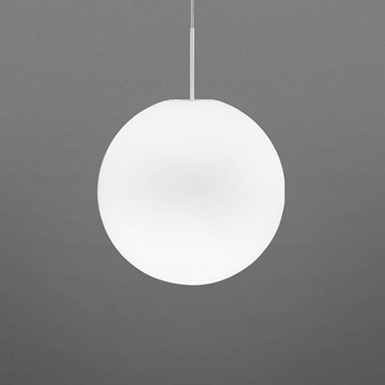 Fabbian Lumi Sfera glas-hänglampa, Ø 20 cm