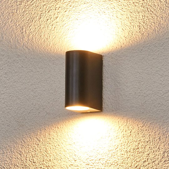 Utomhusvägglampa Palina lyser åt båda sidorna