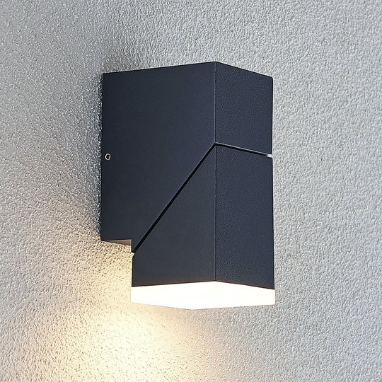 LED-utomhusvägglampa Sally, 1 lampa