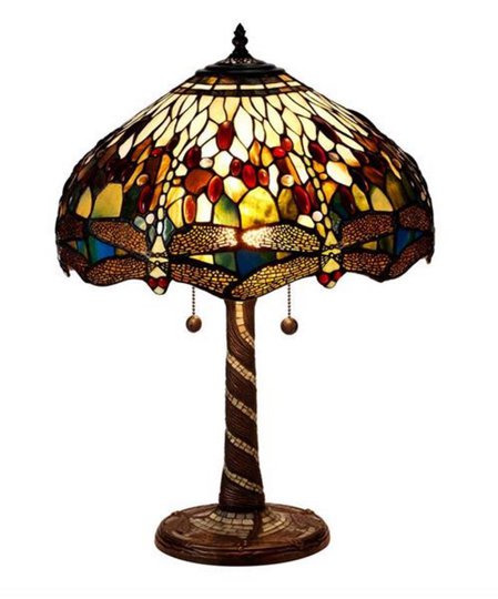 Trollslända bordslampa 40cm (Flerfärgad)