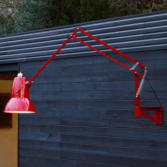 Anglepoise Original 1227 Giant IP65 vägglampa röd