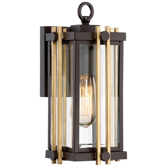 Utomhusvägglampa Goldenrod liten 32,4 cm