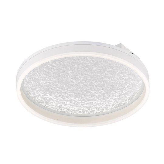 LED-taklampa Bali, dimbar, vit, 40 cm