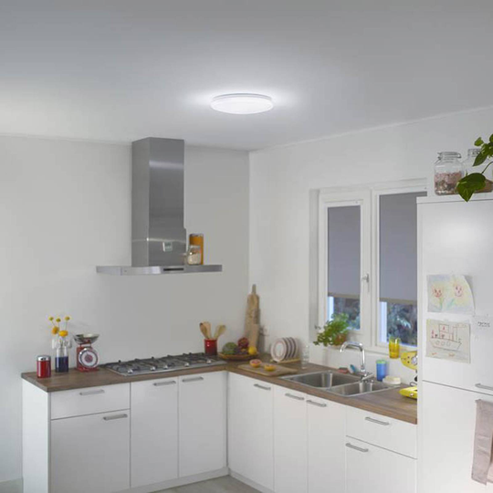 WiZ Adria LED-taklampa, 17 W, universalvit
