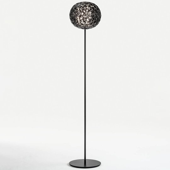 Kartell Planet LED-golvlampa, rökgrå