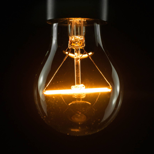 SEGULA LED-lampa E27 A15 1,5W 2 200 K dimbar klar