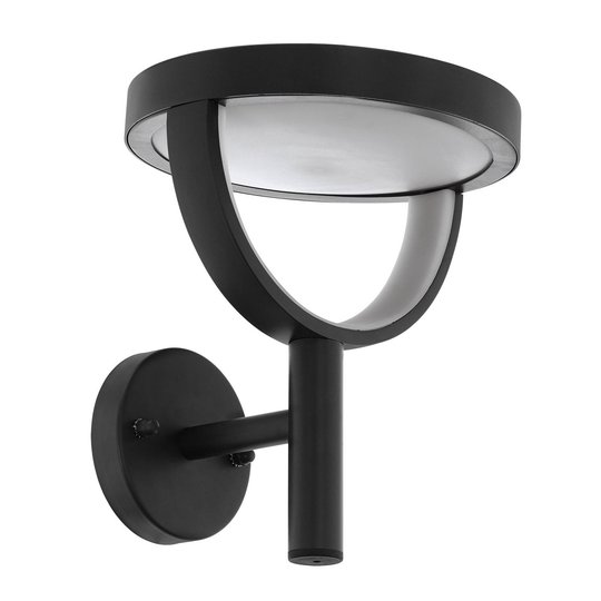 LED-utomhusvägglampa Francari i antracit