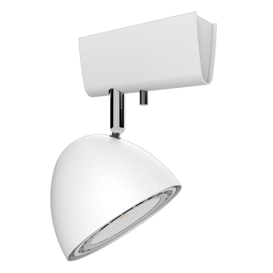 Takspotlight Vespa I, vit, 1 lampa