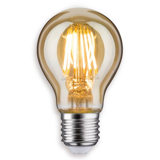 E27 7,5W 825 LED-glödlampa guld