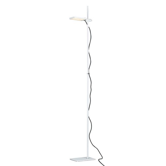 LED-golvlampa Book, vit