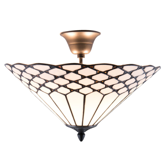 Taklampa Kisa, Tiffany-stil, avstånd