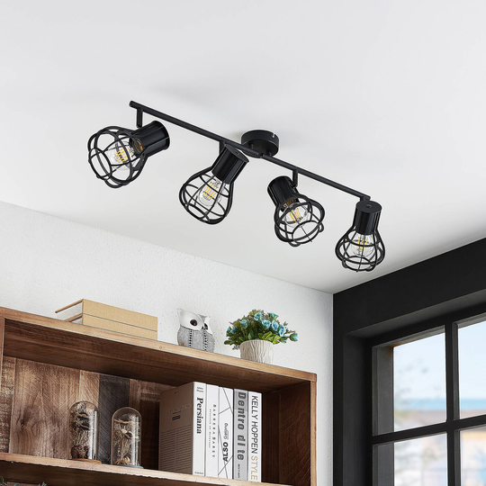 Lindby Nurja takspotlight, 4 lampor
