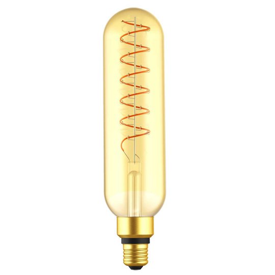 E27 Tube XL Amber LED 8,5W dimbar